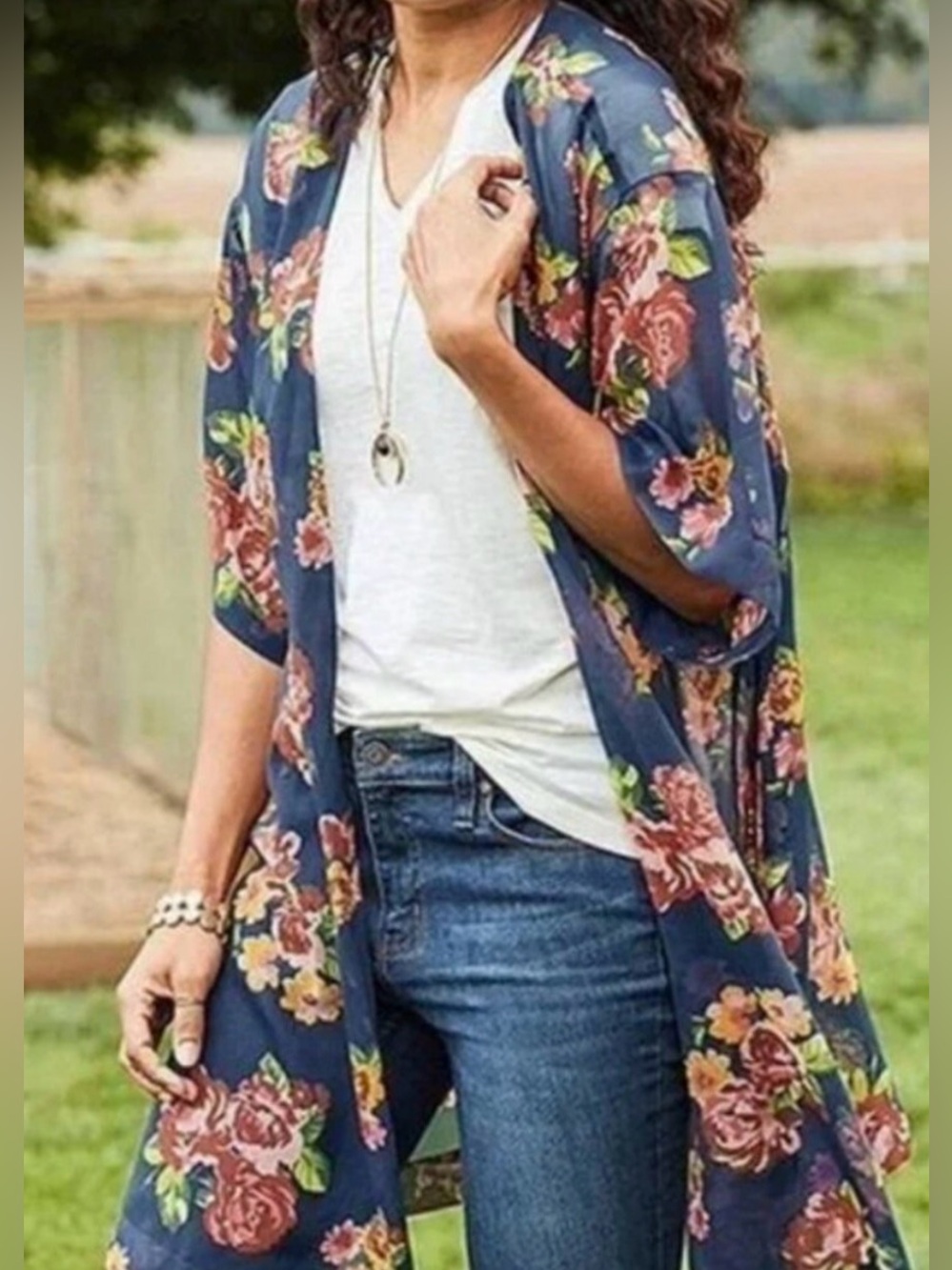 NWT Matilda Jane Watch the Sunrise Kimono, Size M/L